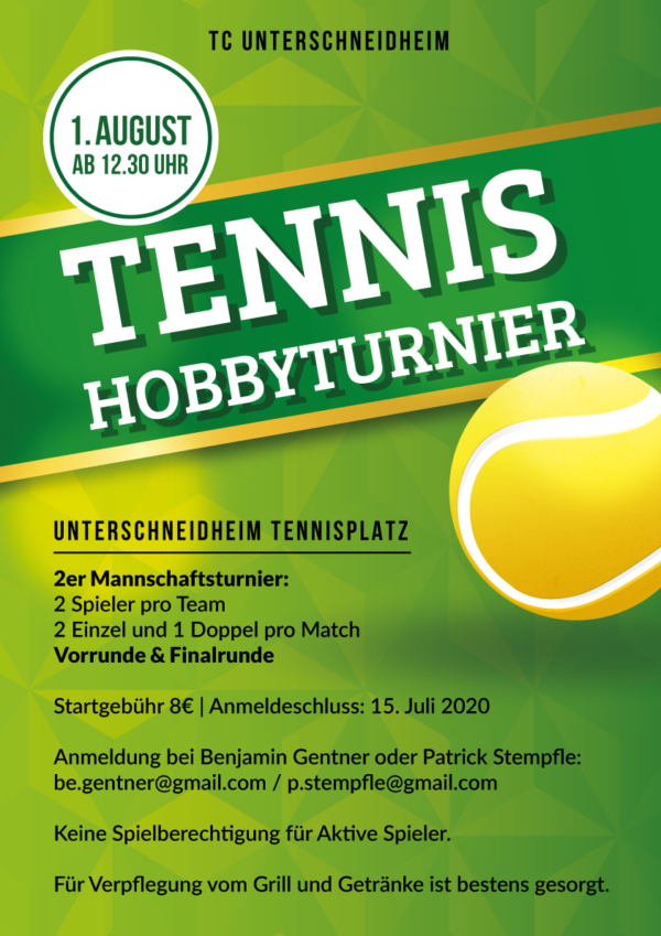 Tennis-Hobbyturnier